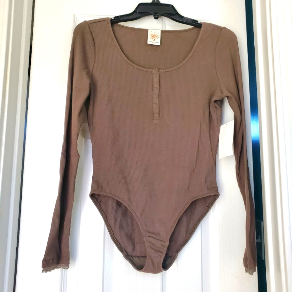Olive Green Body Suit